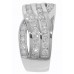 2.50 ct Ladies Round Cut Diamond Anniversary Ring In Two Row Channel Setting