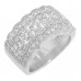 2.00 ct Ladies Round Cut Diamond Anniversary Ring In Pave Set