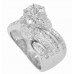 3.27 ct. TW Round Cut Diamond Engagement Ring Channel Setting