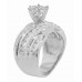 3.27 ct. TW Round Cut Diamond Engagement Ring Channel Setting