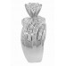 3.27 ct. TW Round Cut Diamond Engagement Ring Channel Setting