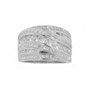 2.35 ct TW Ladies Round Cut Diamond Anniversary Ring Hot Seller 