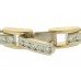 5.00 ct Ladies Round Cut Diamond Tennis Bracelet In Two Tone Gold