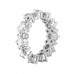 4.25 ct TW Ladies Round Cut Diamond Eternity Bedding Band New Style