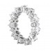 4.25 ct TW Ladies Round Cut Diamond Eternity Bedding Band New Style