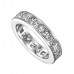 4.00 Ct. TW Princess Diamond Eternity Wedding Band in Channel Setting