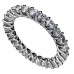 2.50 Ct. TW Round Diamond Eternity Wedding Band Ring