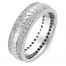 1.65 CT. TW Round Cut Diamond Eternity Weding Band Ring