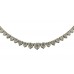 10.00 ct. TW Graduated Round Cut Diamond Tennis Necklace